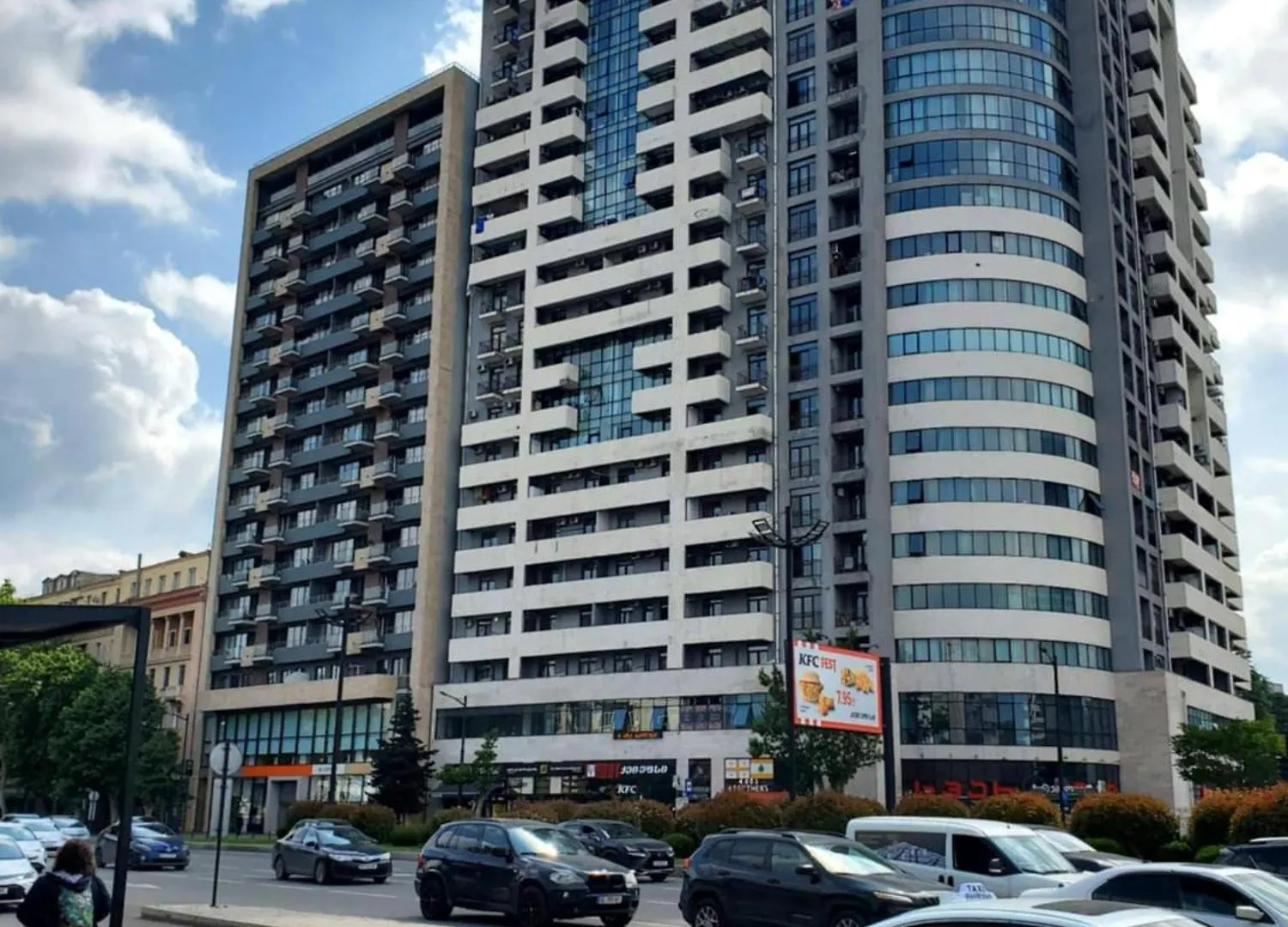 Appartement In Saakadze Tower ティビリシ 0*,