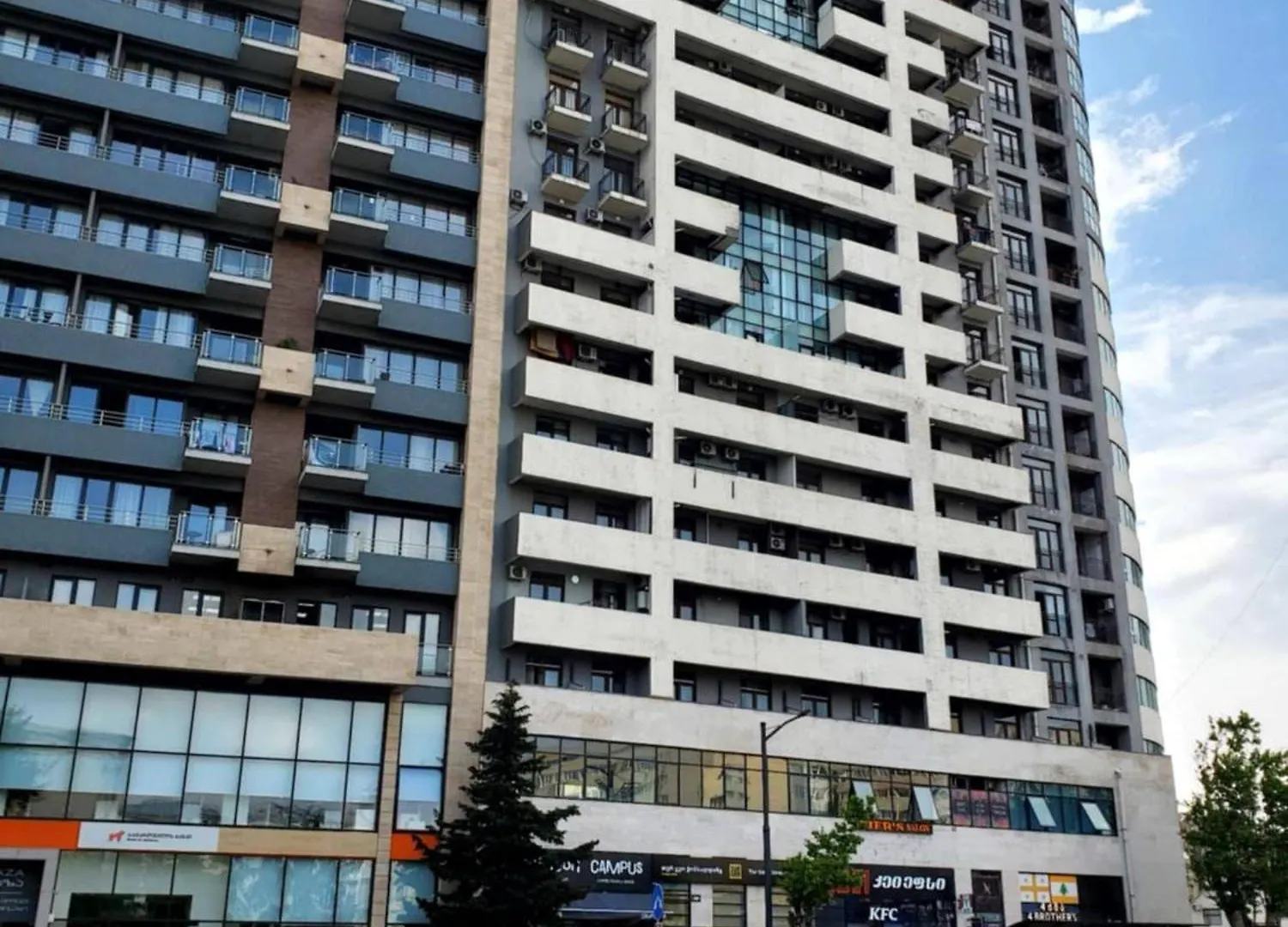 Appartement In Saakadze Tower ティビリシ